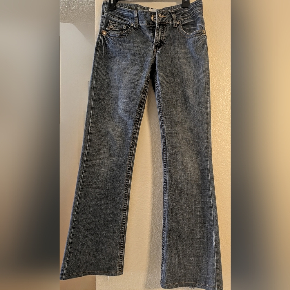 Sou Sou Y2K Classic Blue Boot Cut Women's Jeans